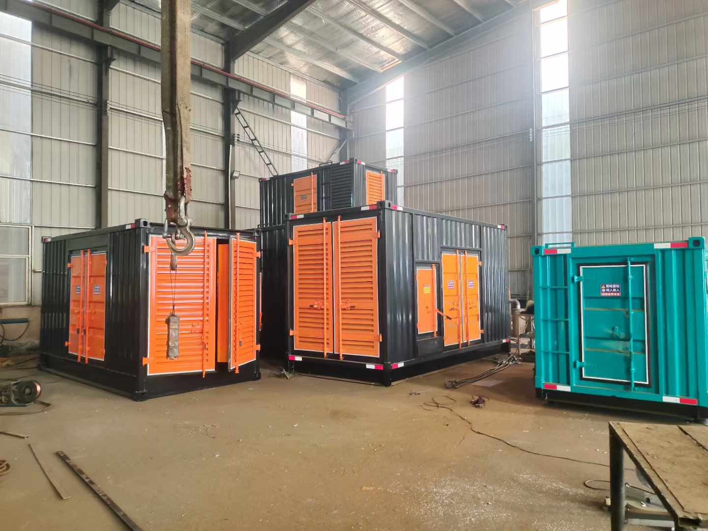 达川500kw柴油发电机组可以带动多少功率设备？