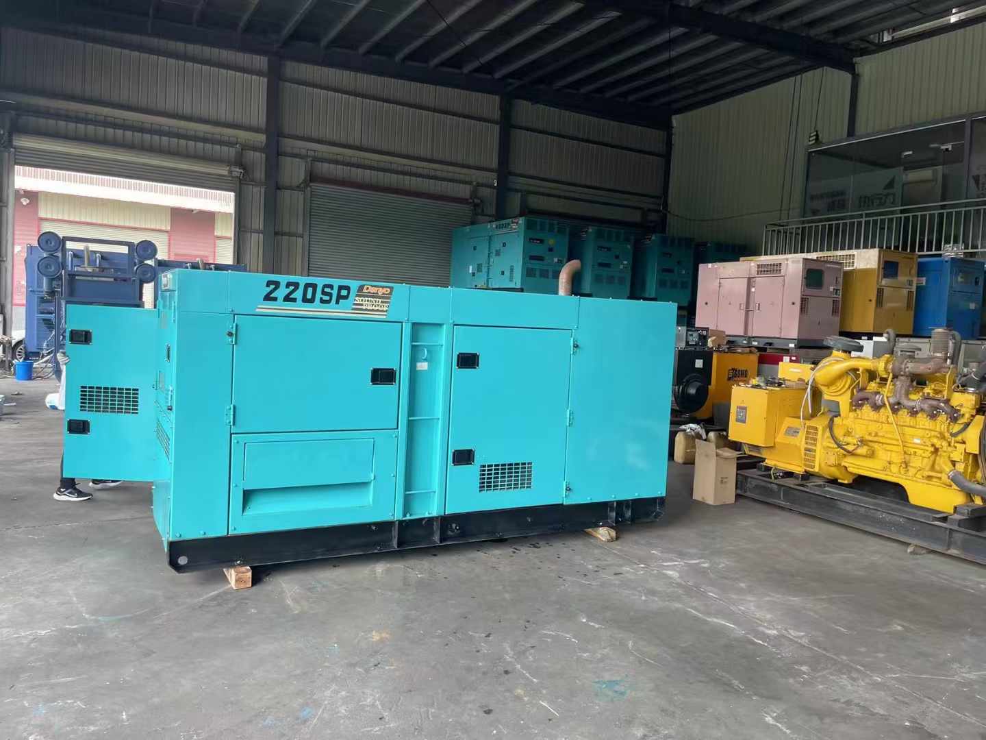 达川600kW柴油发电机组带载能力？
